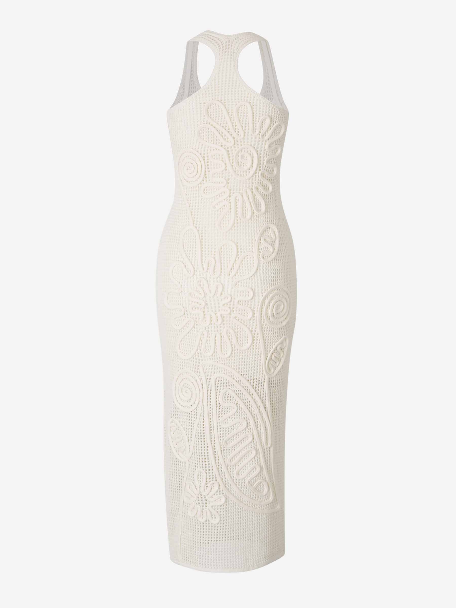 Cult Gaia Mujer Barcelona Vestido Punto Nissa color Marfil sku 721-000401 01 - Foto 3