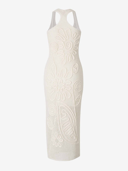 Cult Gaia Mujer Barcelona Vestido Punto Nissa color Marfil sku 721-000401 01 - Foto 3