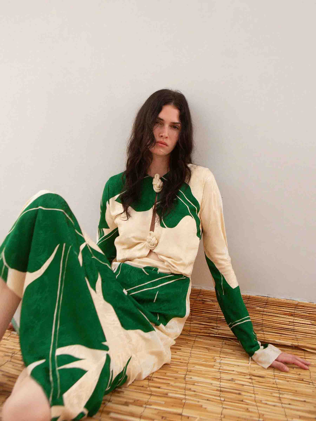 Johanna Ortiz Mujer Barcelona Vestido Maxi Into The Wild color Crema sku 721-000419 01 - Foto 2