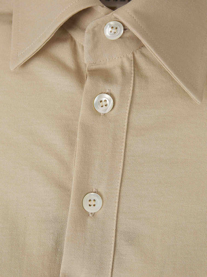 Outlet online Maison Margiela Mujer Vestido Midi Capas color Beige sku 721-000431 01 - Foto 3