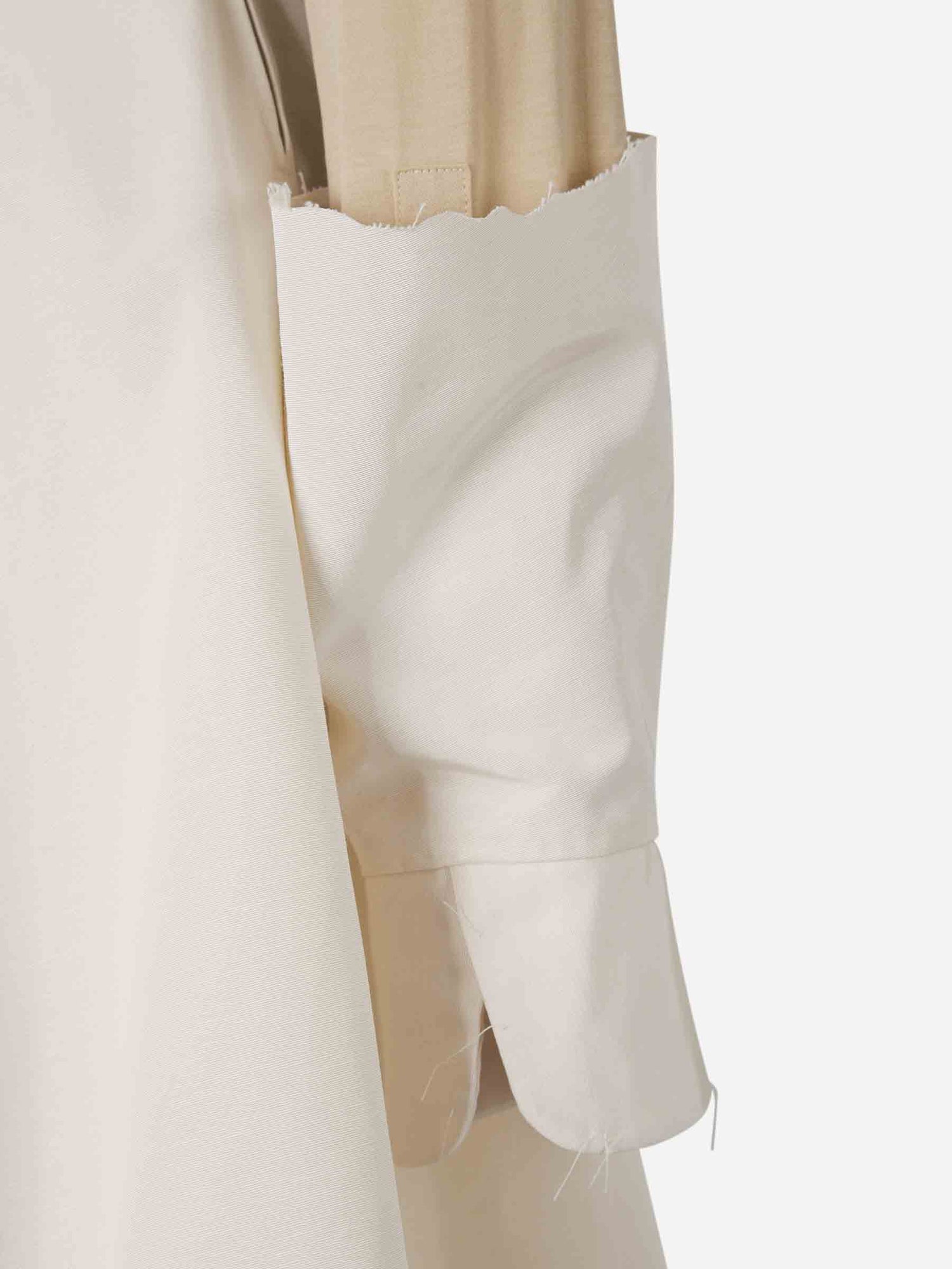 Outlet online Maison Margiela Mujer Vestido Midi Capas color Beige sku 721-000431 01 - Foto 5
