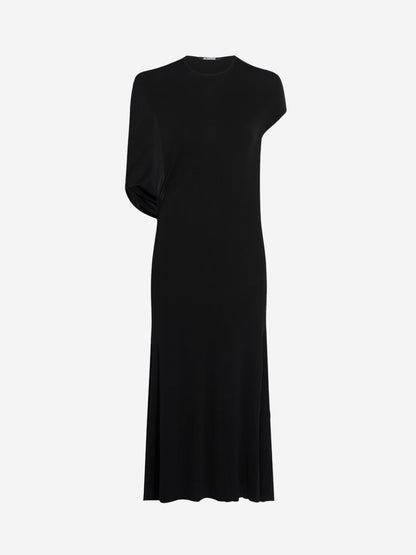 Outlet online Jacquemus Mujer Vestido Midi Salerno color Negro sku 721-000434 01 - Foto 1