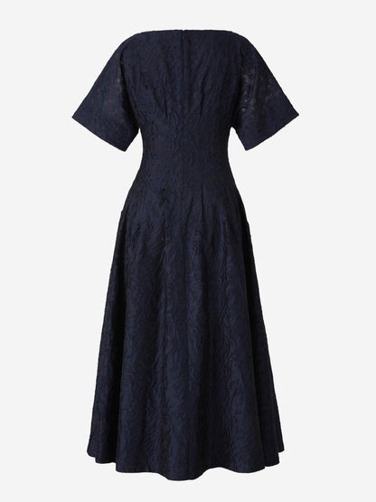 Outlet online Simkhai Mujer Vestido Midi Texturizado color Azul Marino sku 721-000467 01 - Foto 2