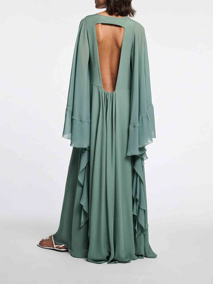 Dorothee Schumacher Mujer Barcelona Vestido Maxi Seda color Verde sku 721-000481 01 - Foto 5