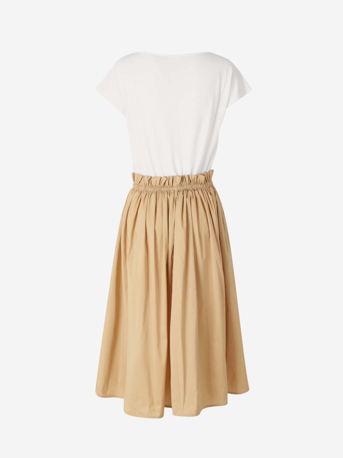 Fabiana Filippi Mujer Barcelona Vestido Midi Algodón color Camel sku 721-000484 01 - Foto 2