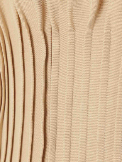 Fabiana Filippi Mujer Barcelona Vestido Midi Lino color Camel sku 721-000485 01 - Foto 4