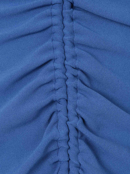 Victoria Beckham Mujer Barcelona Vestido Midi Asimétrico color Azul Cobalto sku 721-000493 01 - Foto 3