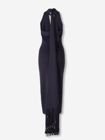 Outlet online Cult Gaia Mujer Vestido Midi Caia color Azul Marino sku 721-000525 01 - Foto 2