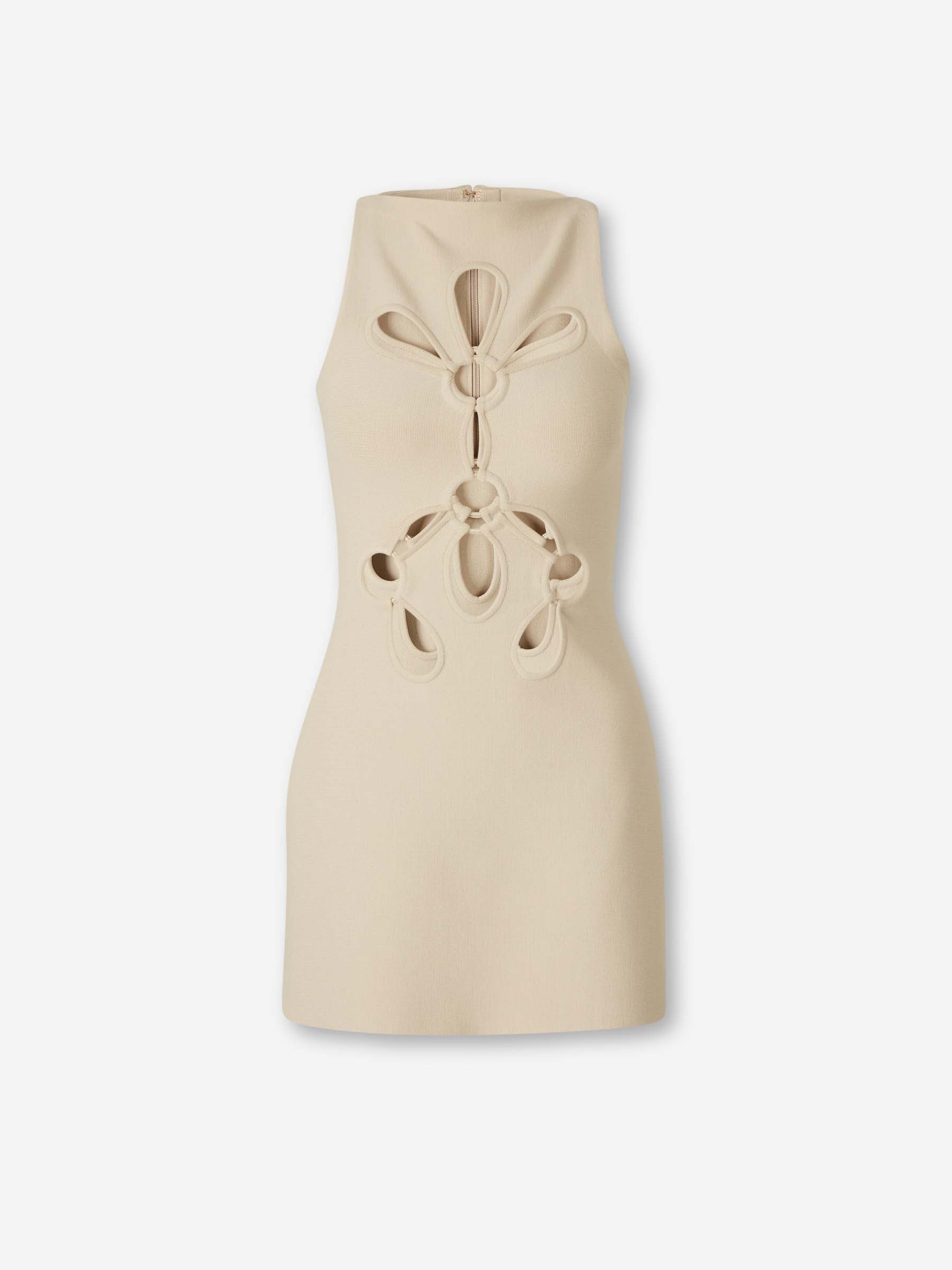 Outlet online Cult Gaia Mujer Vestido Mini Franco color Beige sku 721-000526 01 - Foto 1