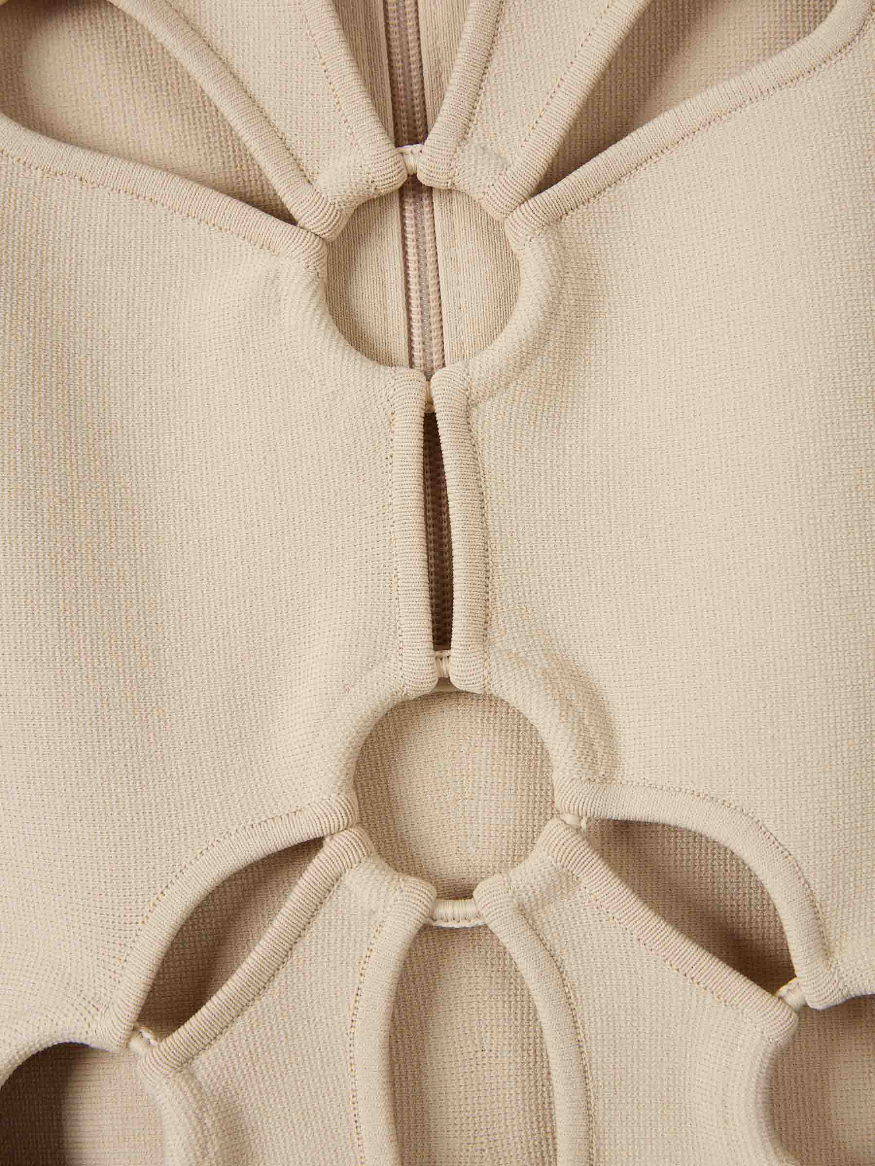 Outlet online Cult Gaia Mujer Vestido Mini Franco color Beige sku 721-000526 01 - Foto 4