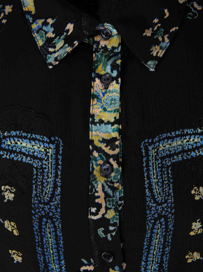 Outlet online Ulla Johnson Mujer Vestido Camisero Emilie color Floral sku 721-000536 01 - Foto 3