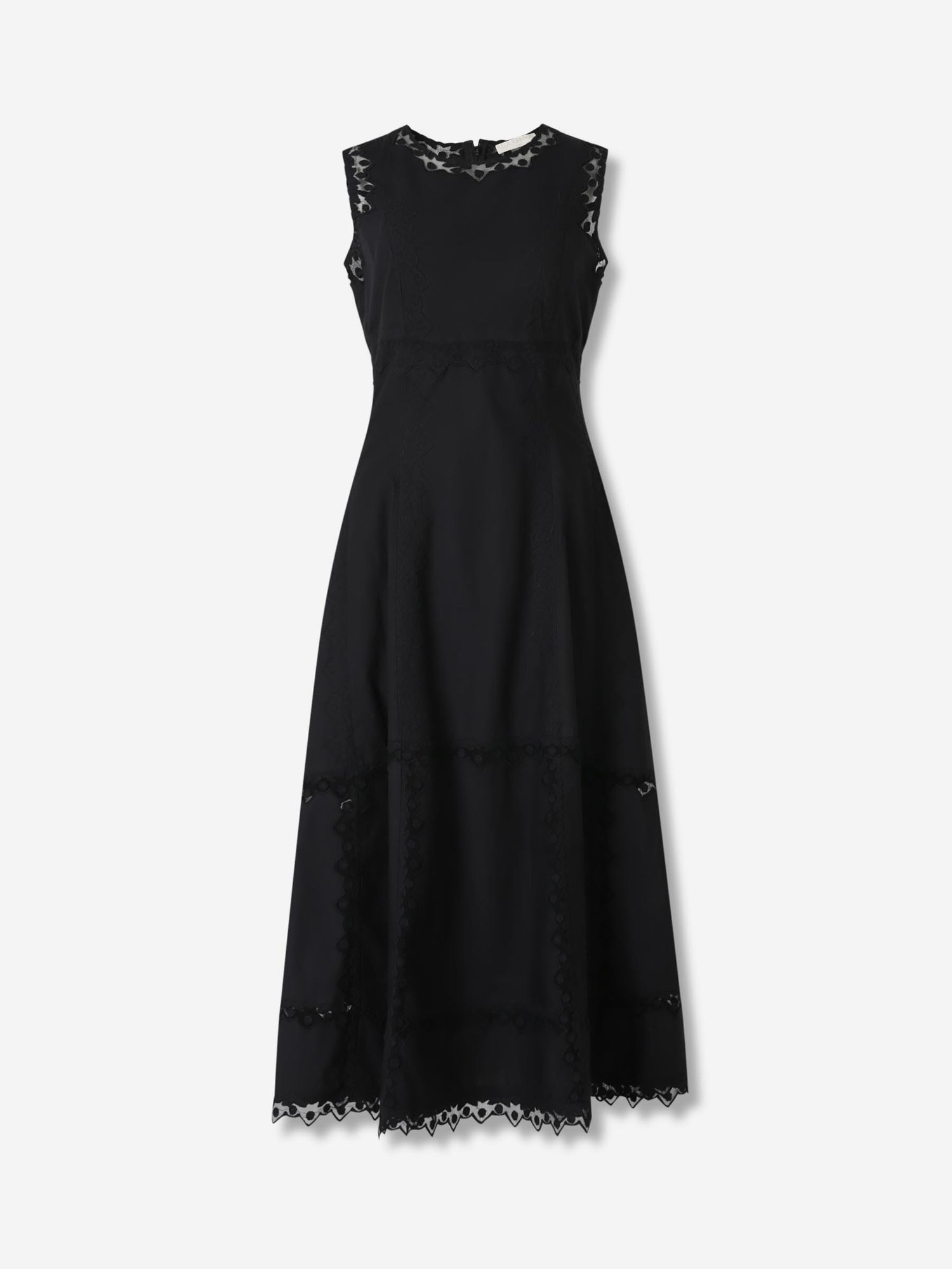 Outlet online Ulla Johnson Mujer Vestido Midi Anela color Negro sku 721-000538 01 - Foto 1
