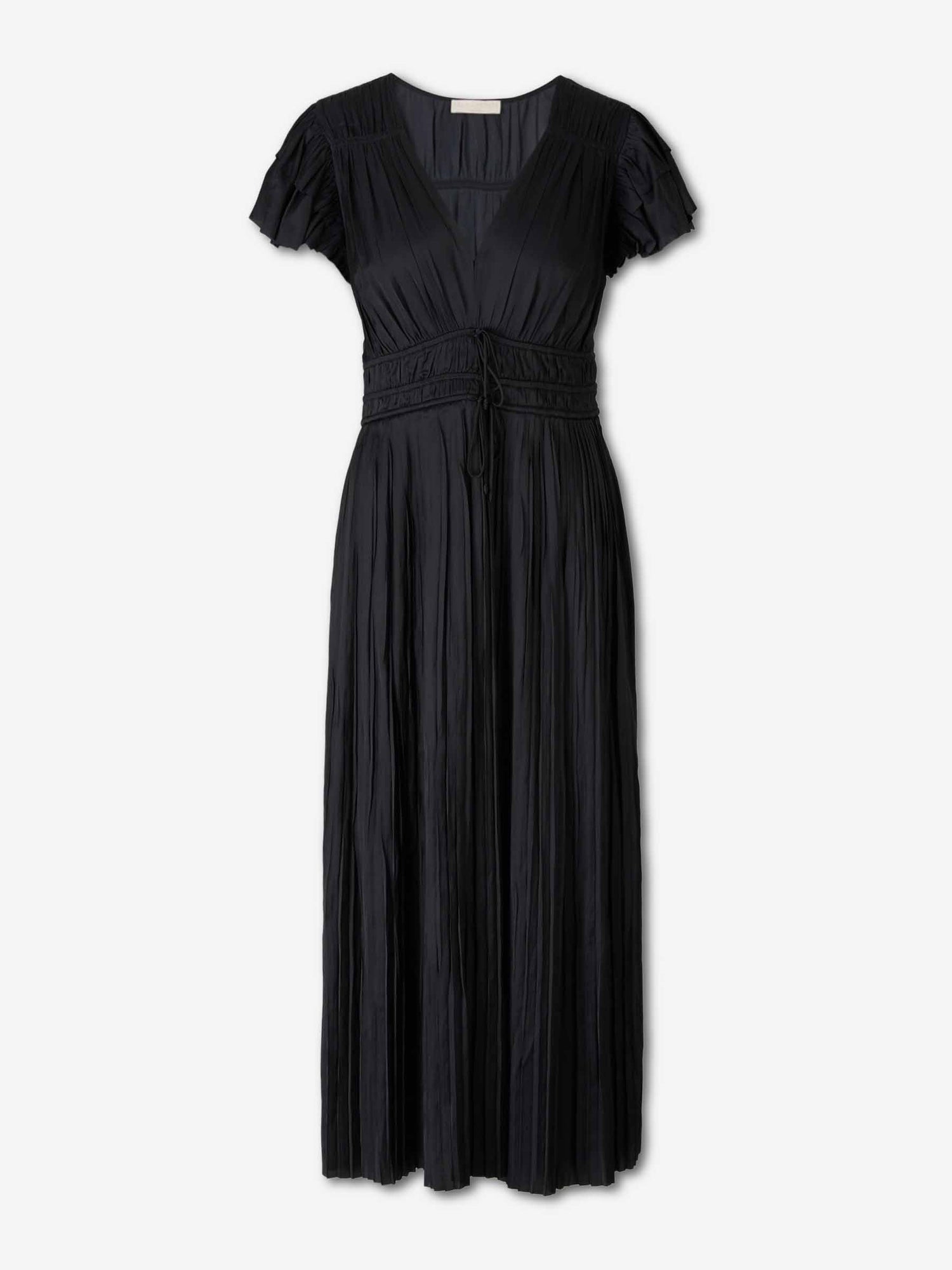 Outlet online Ulla Johnson Mujer Vestido Midi Patrice color Negro sku 721-000539 01 - Foto 1