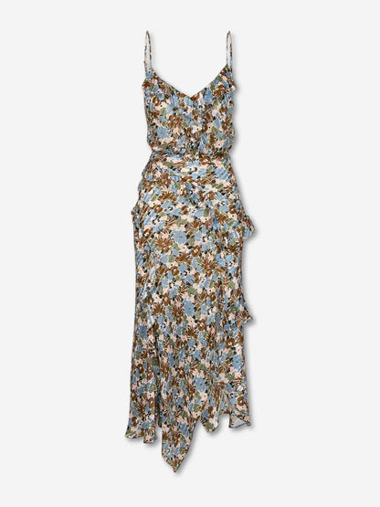 Outlet online Veronica Beard Mujer Vestido Midi Seda Avenel color Floral sku 721-000540 01 - Foto 1