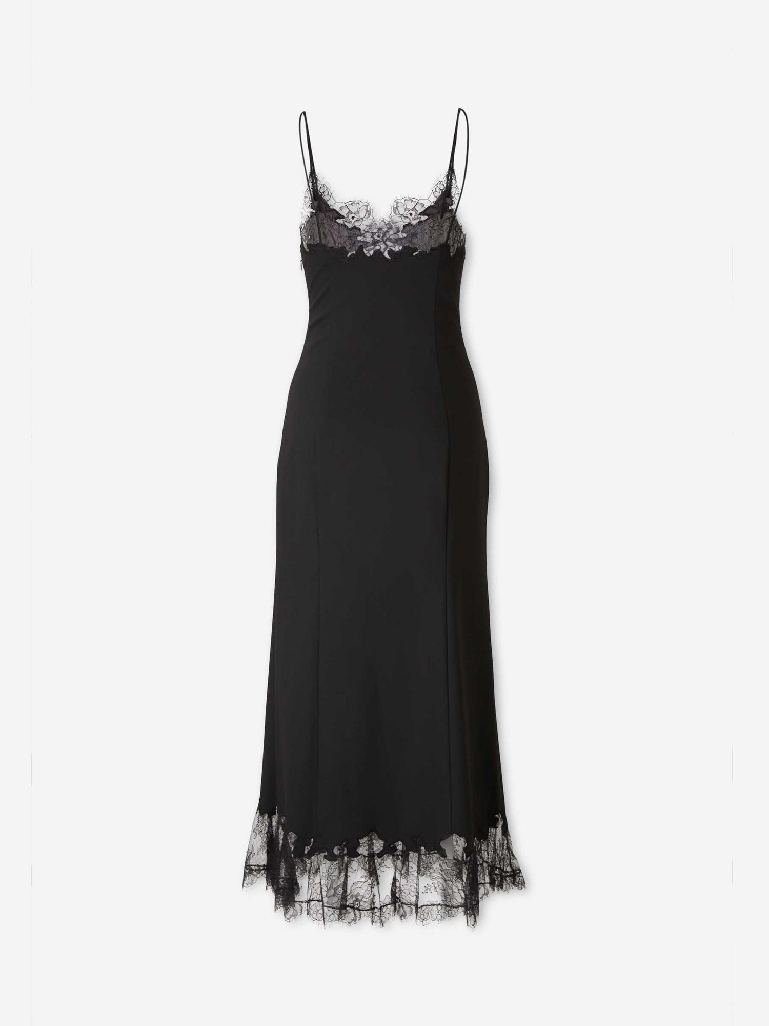 Outlet online Staud Mujer Vestido Midi Nadia color Negro sku 721-000556 01 - Foto 2