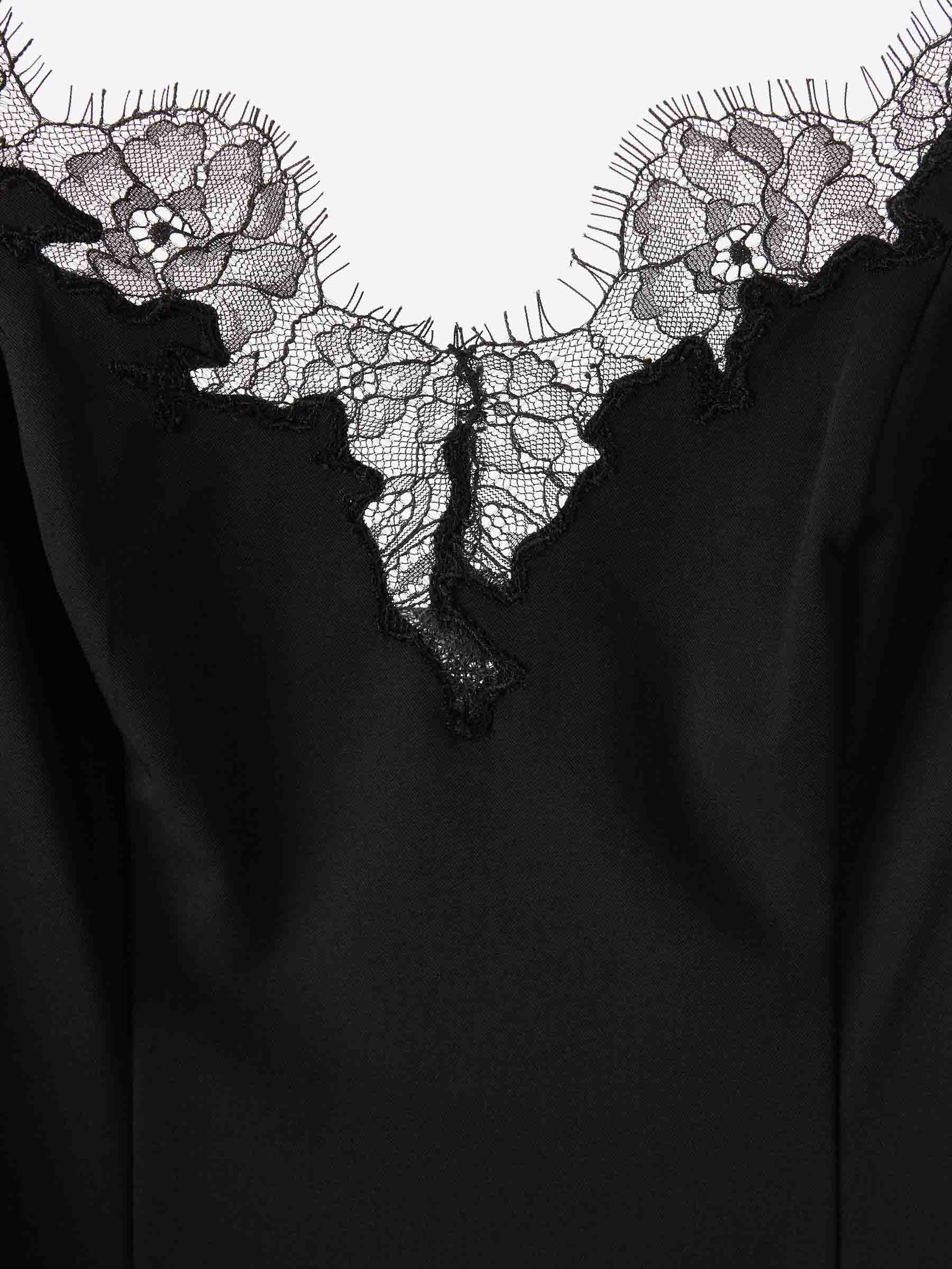 Outlet online Staud Mujer Vestido Midi Nadia color Negro sku 721-000556 01 - Foto 3