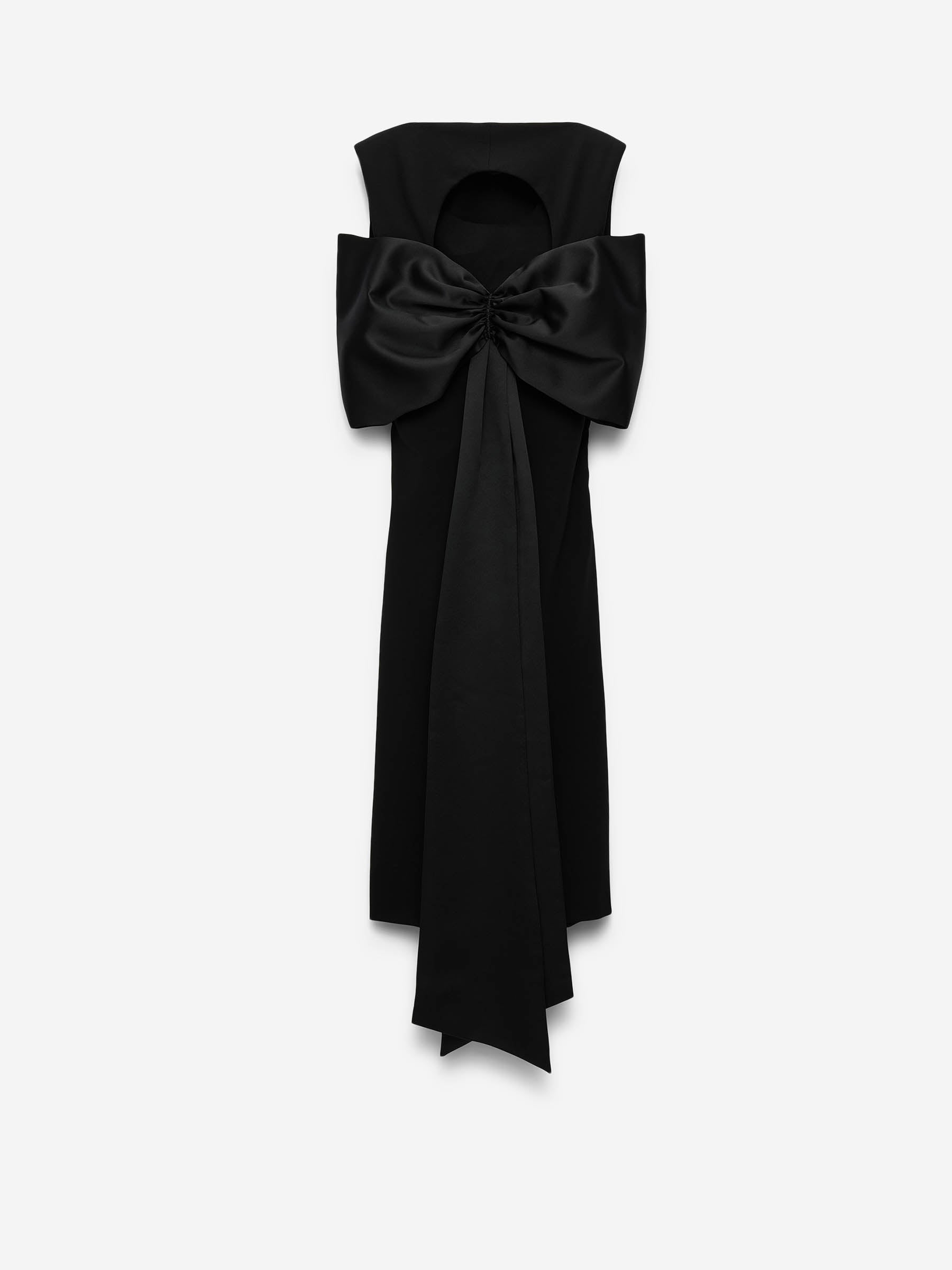 Outlet online Dorothee Schumacher Mujer Vestido Midi Lazo color Negro sku 721-000564 01 - Foto 2