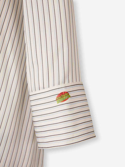 Outlet online Acne Studios Mujer Vestido Midi Camisero color Blanco sku 721-000566 01 - Foto 4