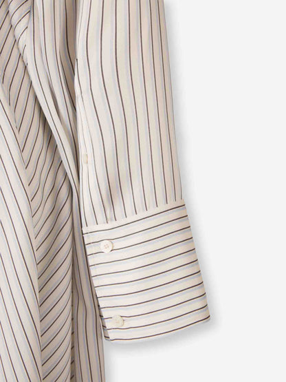 Outlet online Acne Studios Mujer Vestido Midi Camisero color Blanco sku 721-000566 01 - Foto 5