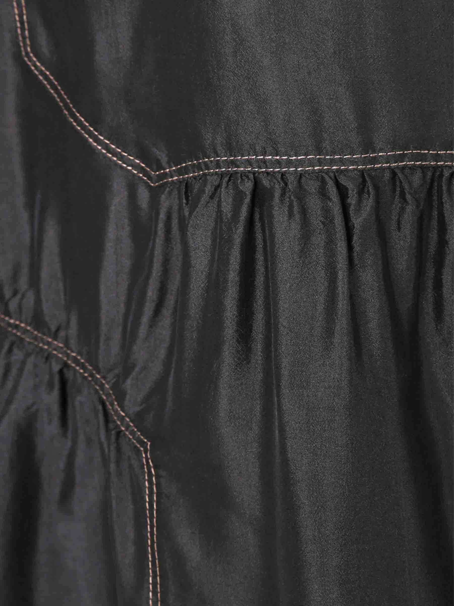 Outlet online Lemaire Mujer Vestido Midi Abotonado color Negro sku 721-000589 01 - Foto 3