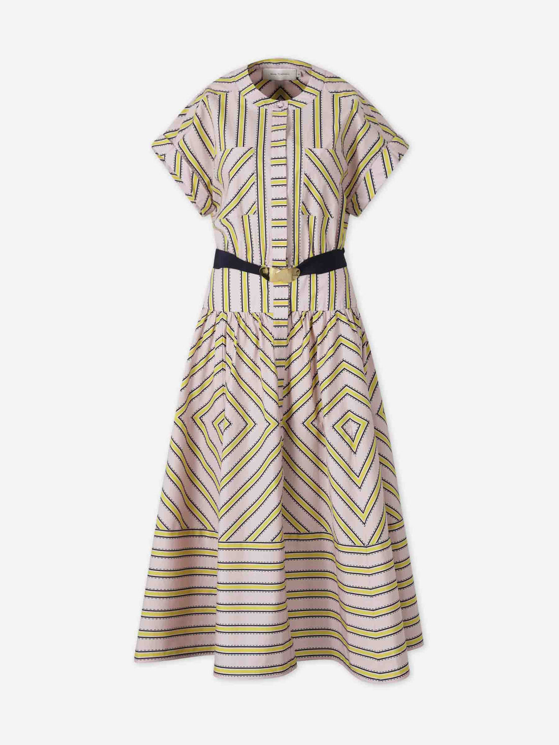 Outlet online Silvia Tcherassi Mujer Vestido Midi Macarena color Rosa Palo sku 721-000599 01 - Foto 1