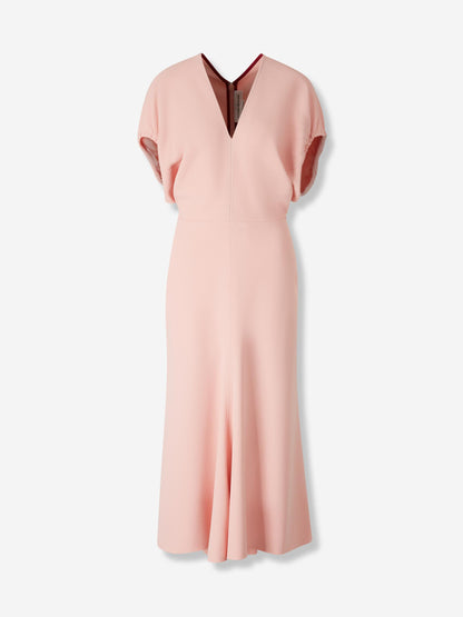 Outlet online Victoria Beckham Mujer Vestido Midi Blusón color Rosa sku 721-000608 01 - Foto 1