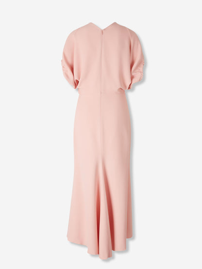 Outlet online Victoria Beckham Mujer Vestido Midi Blusón color Rosa sku 721-000608 01 - Foto 2