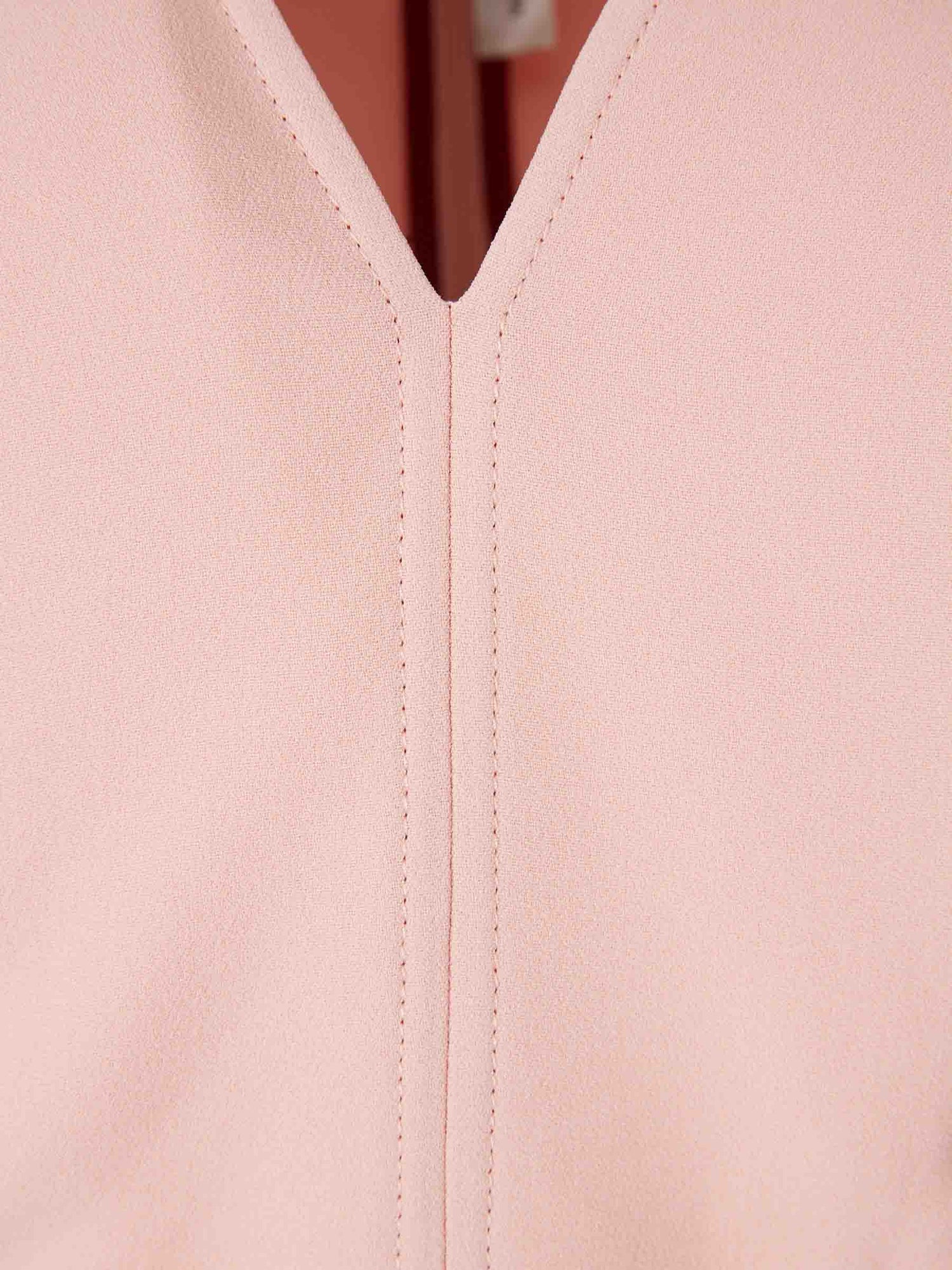 Outlet online Victoria Beckham Mujer Vestido Midi Blusón color Rosa sku 721-000608 01 - Foto 3