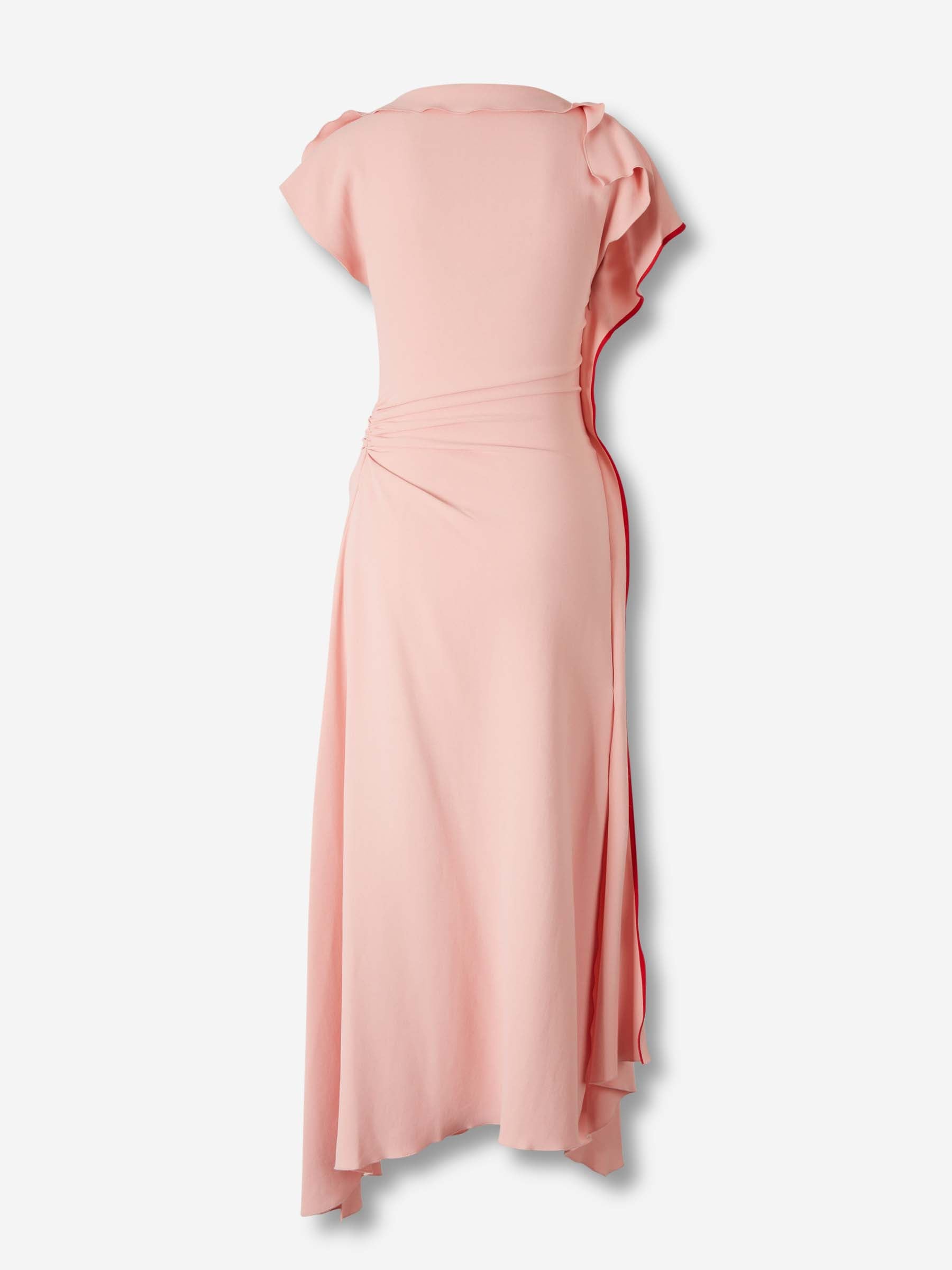 Outlet online Victoria Beckham Mujer Vestido Volantes Midi color Rosa sku 721-000609 01 - Foto 2