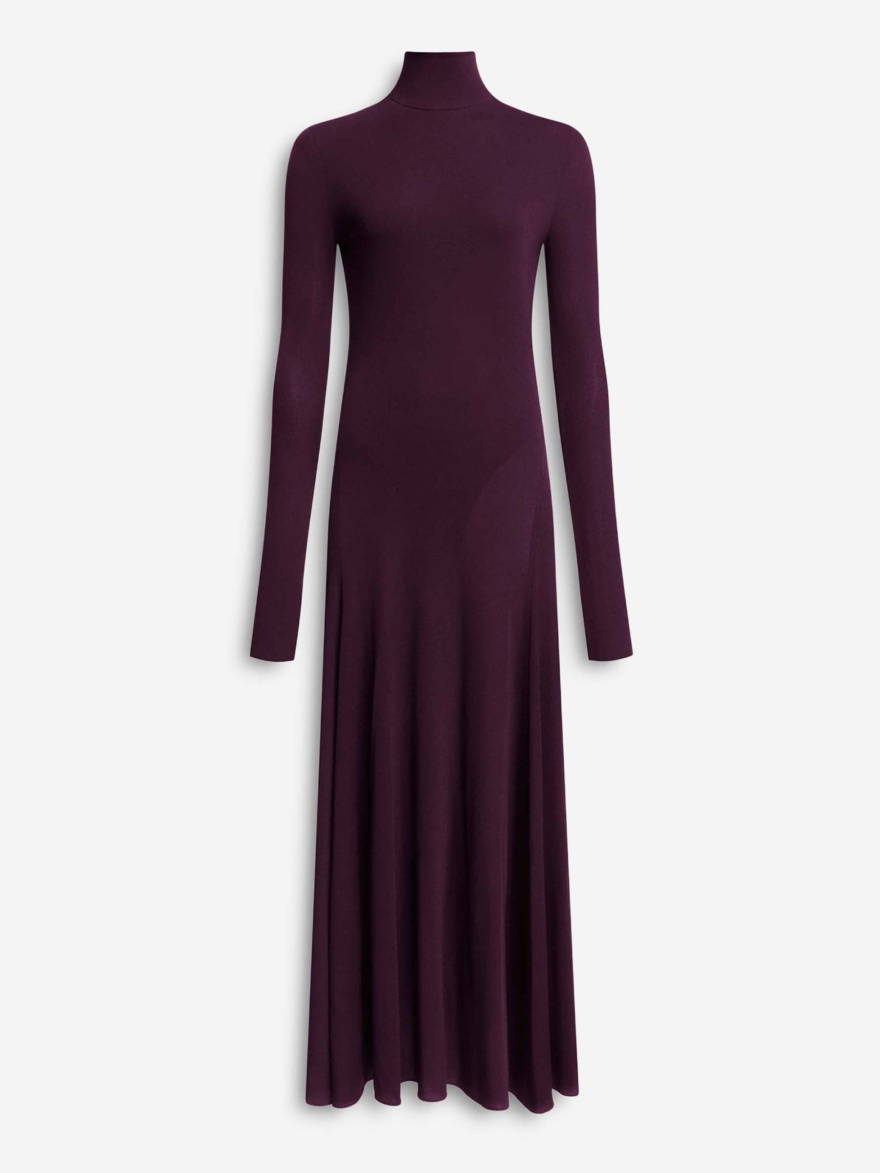 Outlet online Alaïa Mujer Vestido Midi Corazón color Burdeos sku 721-000614 01 - Foto 1