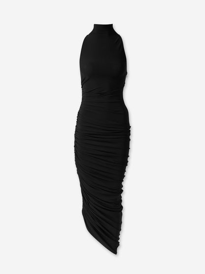 Outlet online Jacquemus Mujer Vestido Le Robe Piazza color Negro sku 721-000627 01 - Foto 1