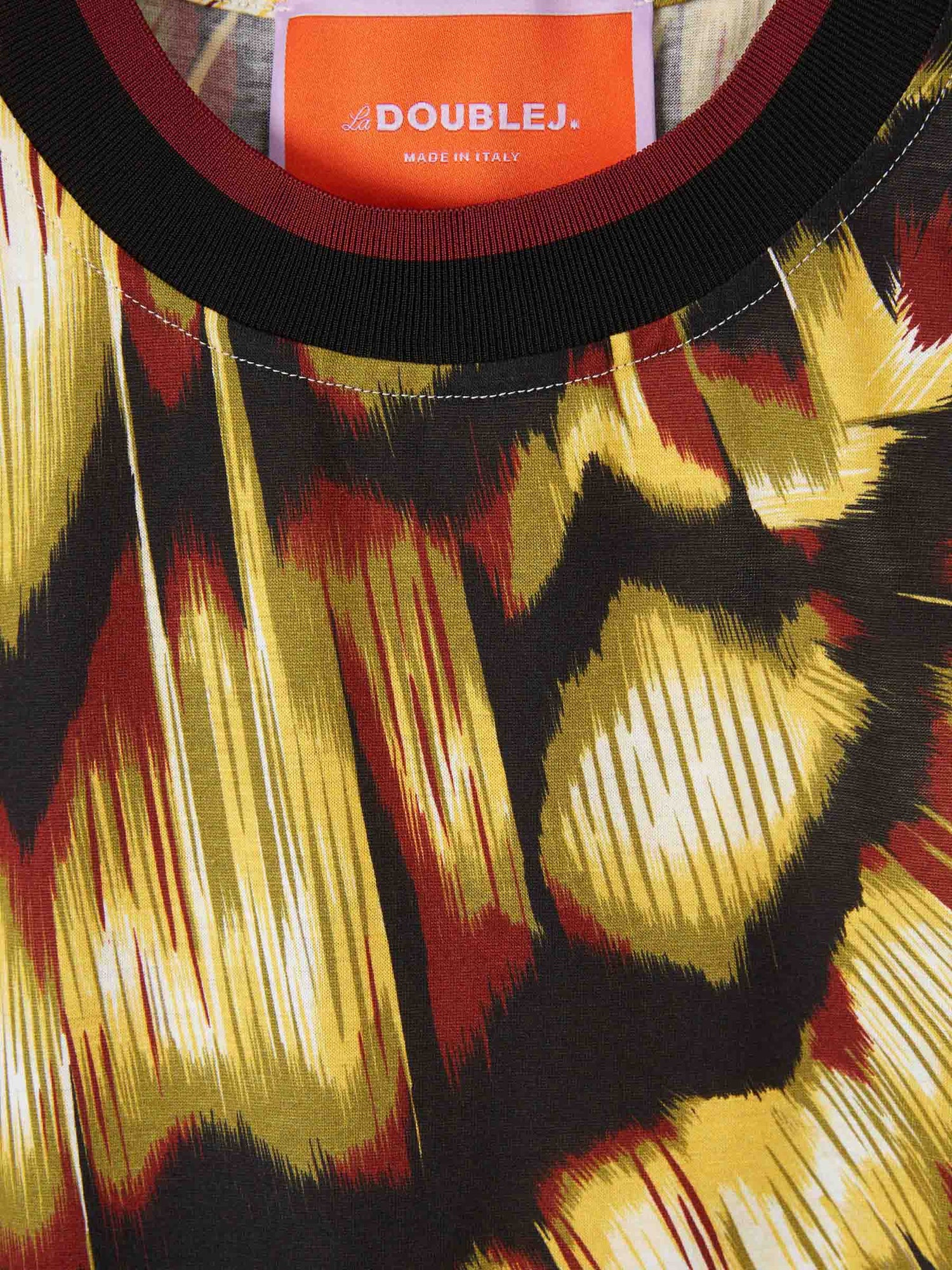 Outlet online LaDoubleJ Mujer Vestido Maxi Estampado color Amarillo sku 721-000631 01 - Foto 3