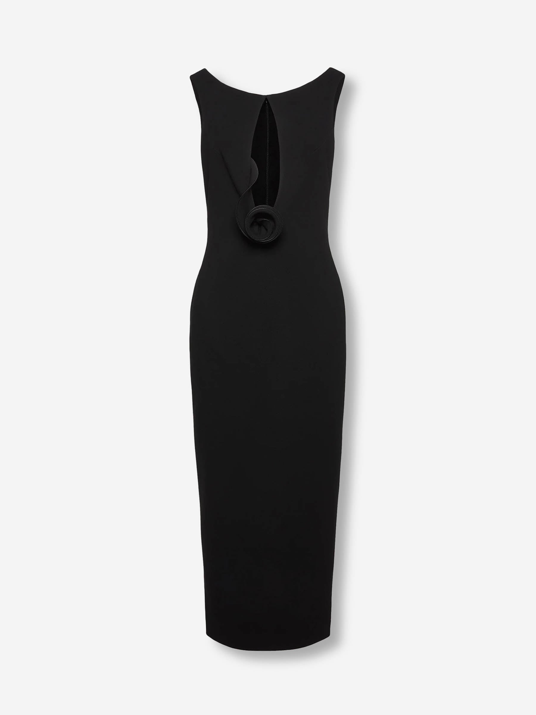 Outlet online Magda Butrym Mujer Vestido Midi Floral color Negro sku 721-000637 01 - Foto 1