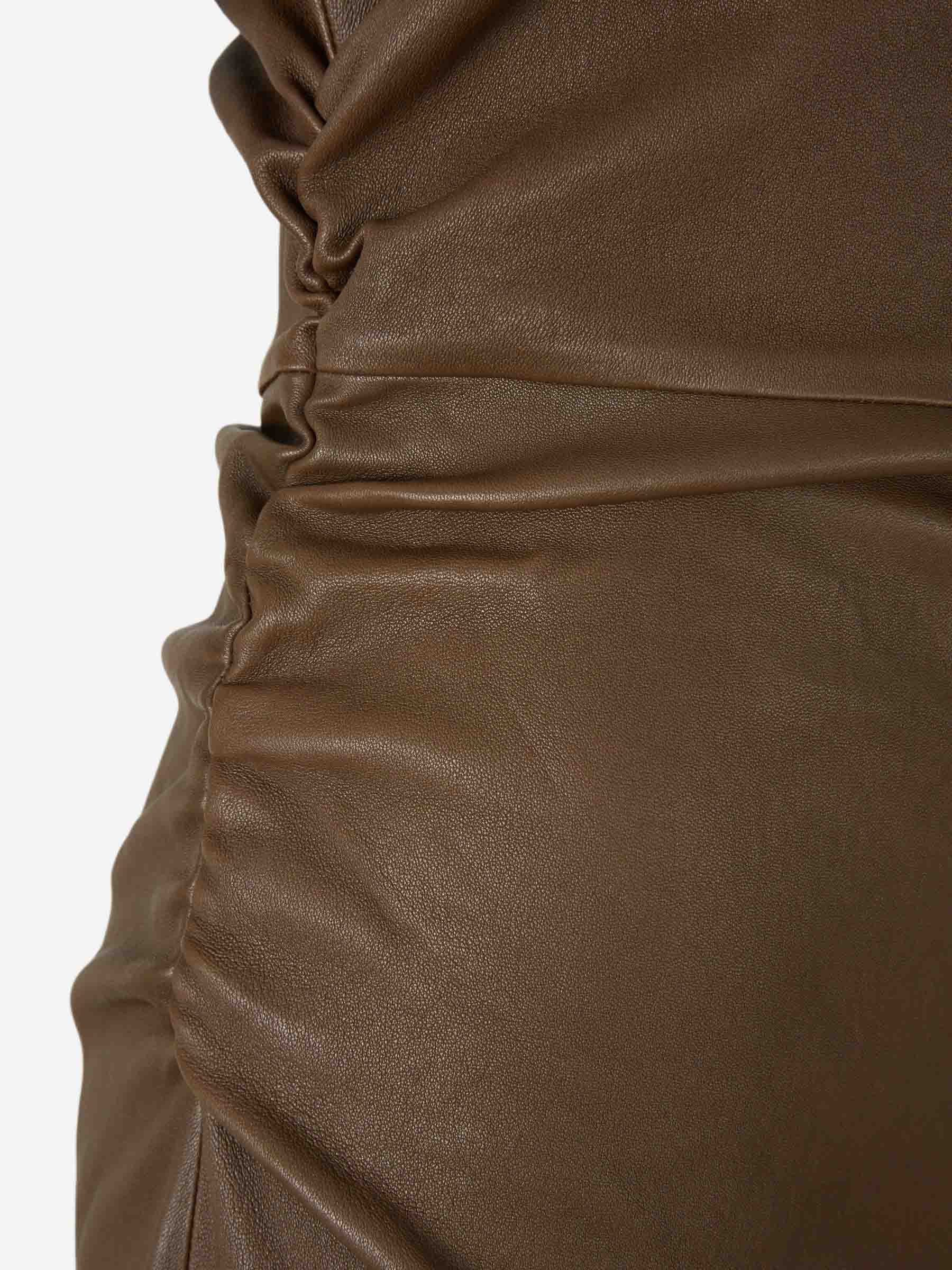 Outlet online Staud Mujer Vestido Midi Phare color Marrón sku 721-000643 01 - Foto 4