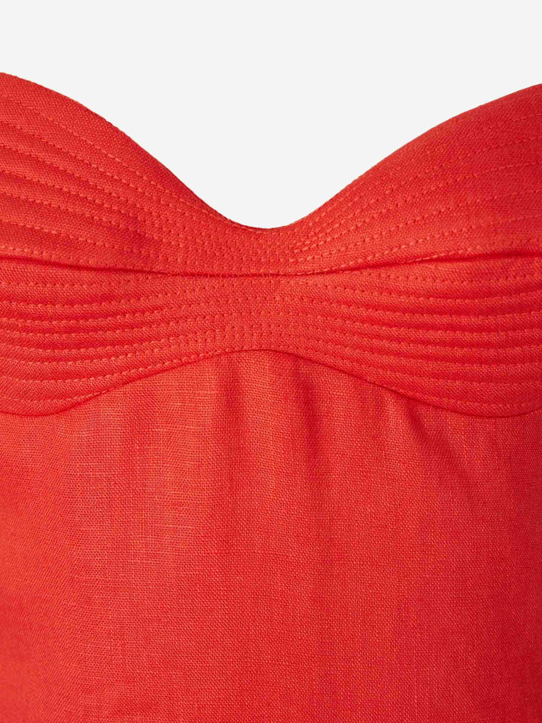 Outlet online Andres Otalora Mujer Vestido Maxi Ser Arte color Rojo sku 721-000725 01 - Foto 4
