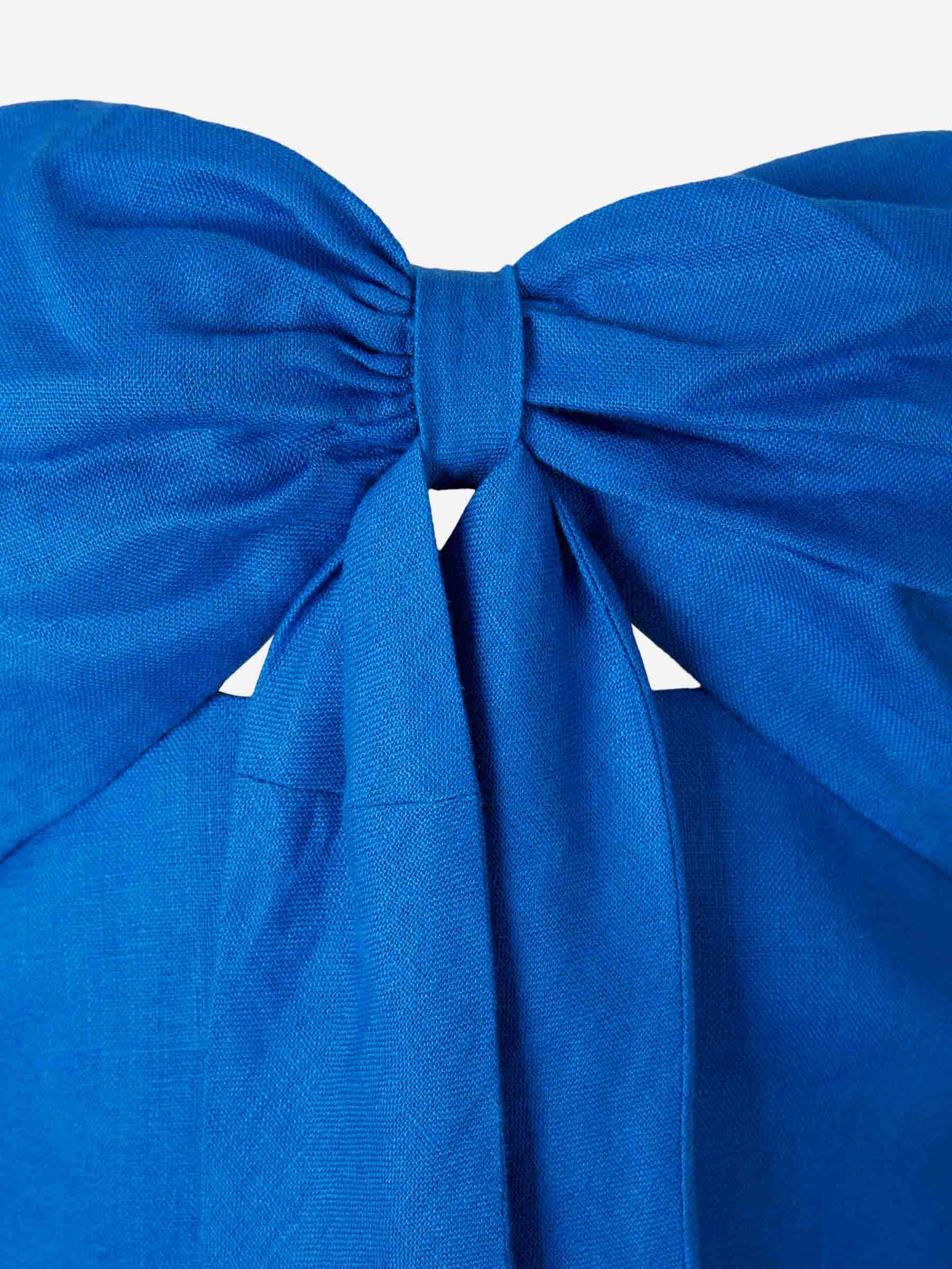 Outlet online Andres Otalora Mujer Vestido Midi Inoportuna color Azul sku 721-000727 01 - Foto 3