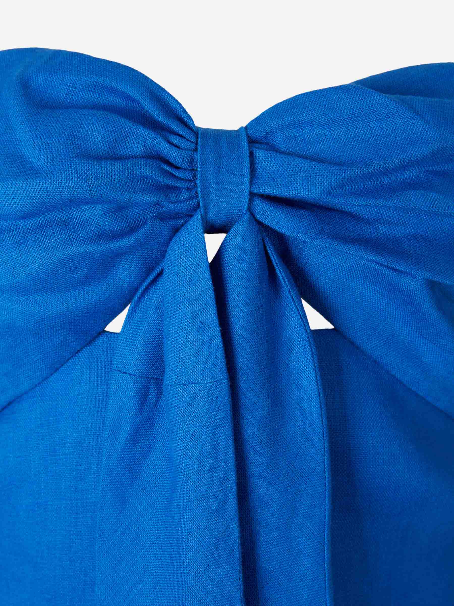 Outlet online Andres Otalora Mujer Vestido Midi Inoportuna color Azul sku 721-000727 01 - Foto 3