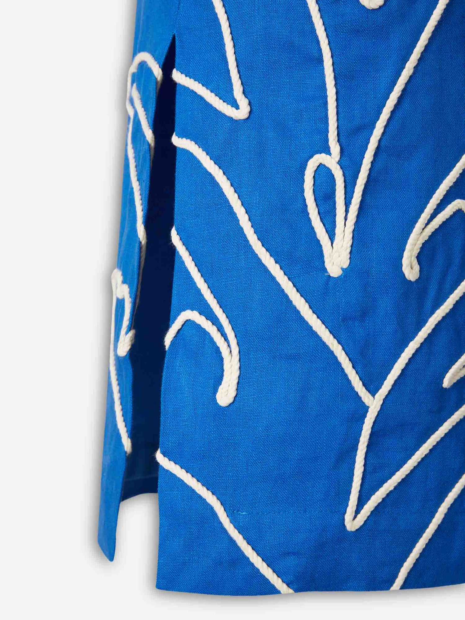 Outlet online Andres Otalora Mujer Vestido Midi Inoportuna color Azul sku 721-000727 01 - Foto 5