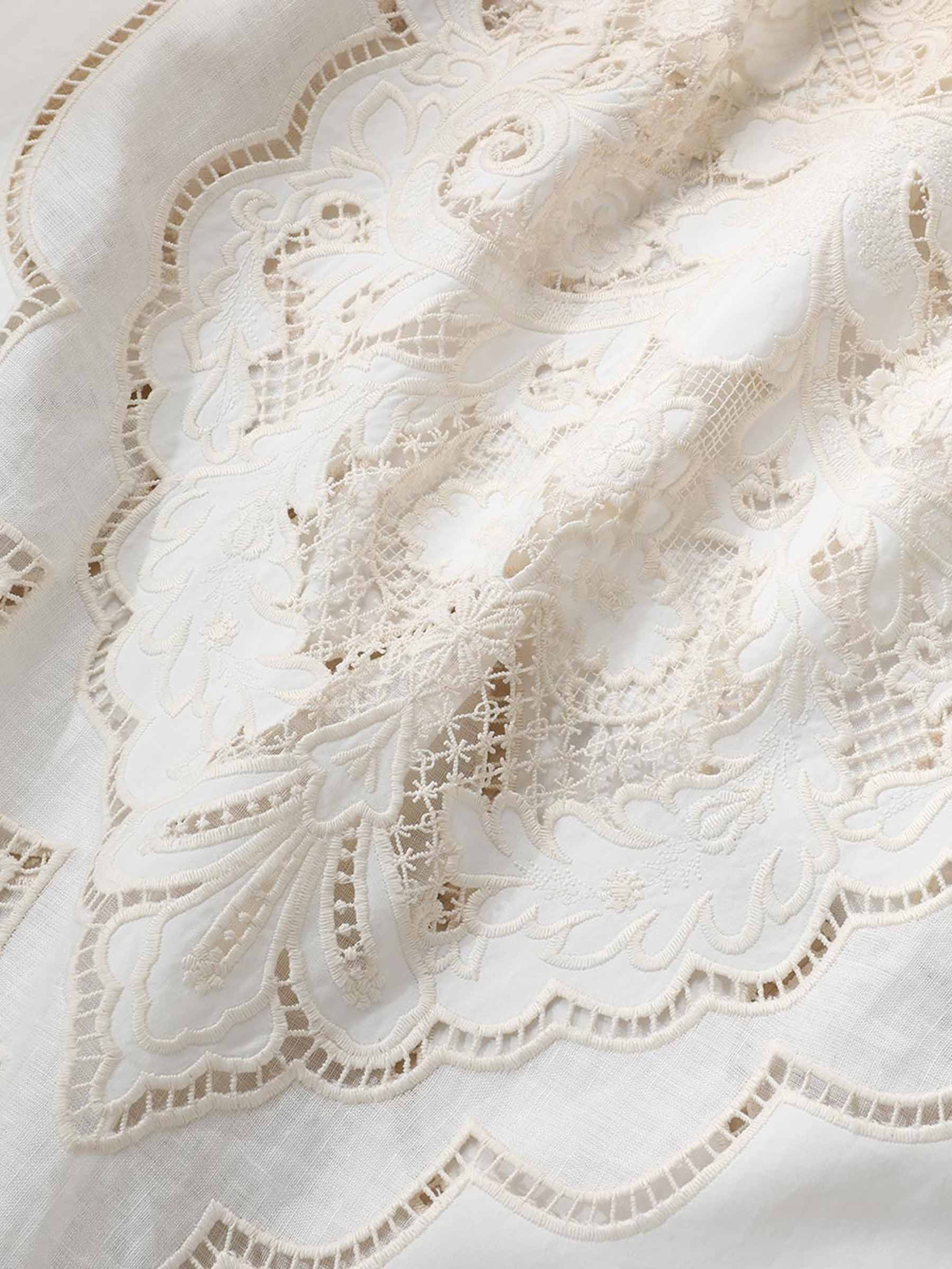 Outlet online Zimmermann Mujer Vestido Midi Daylight color Crema sku 721-000733 01 - Foto 4