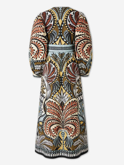 Outlet online Farm Rio Mujer Vestido Maxi Balamana color Multicolor sku 721-000750 01 - Foto 2