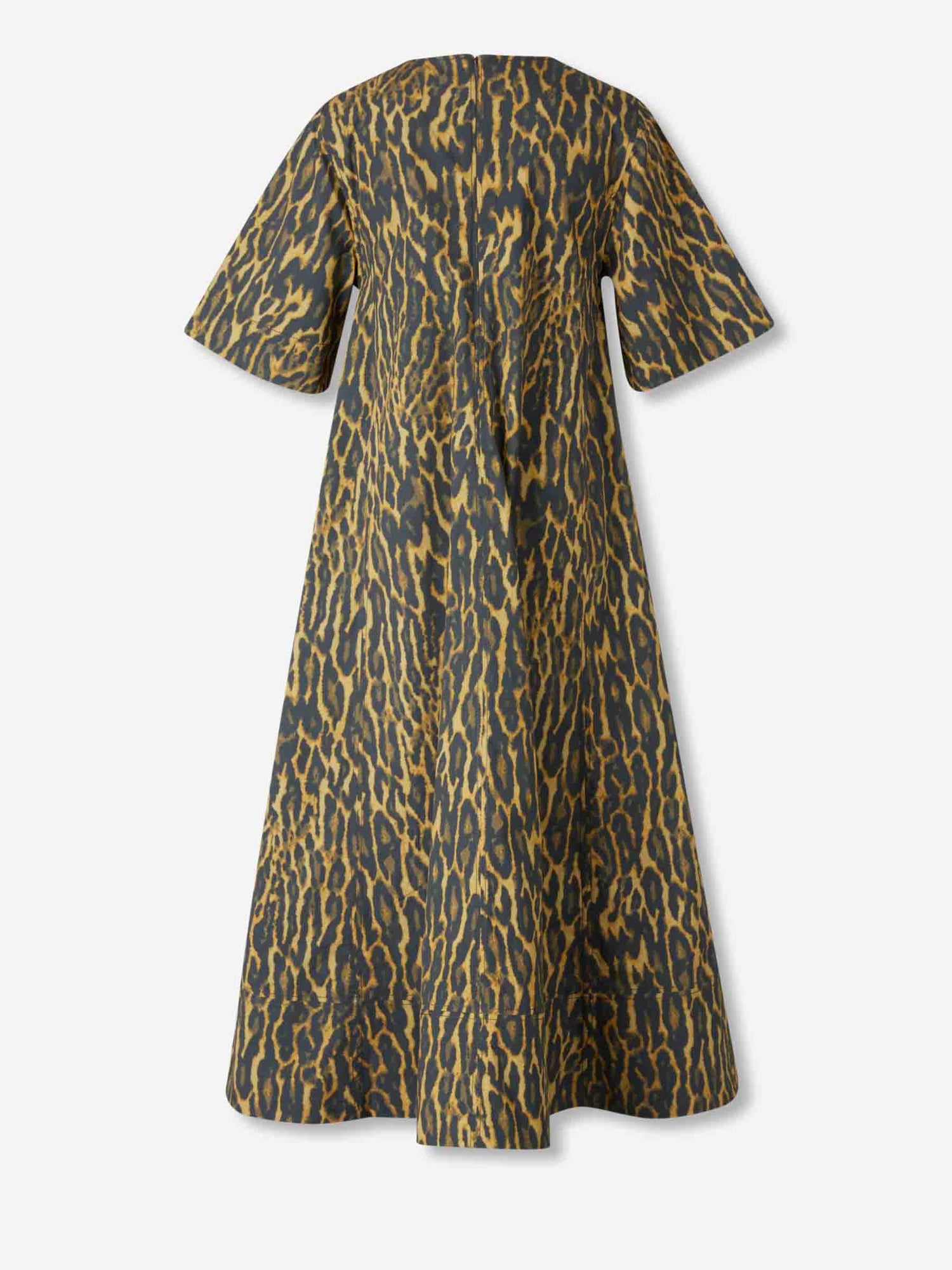 Outlet online Ganni Mujer Vestido Midi Leopardo color Leopardo sku 721-000760 00 - Foto 2