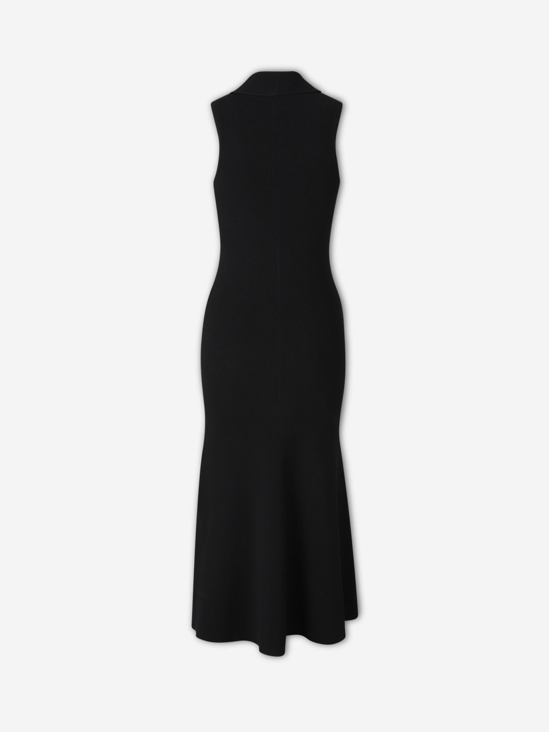 Victoria Beckham Mujer Barcelona Vestido Midi Mira color Negro sku 721-000776 01 - Foto 2