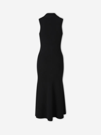Victoria Beckham Mujer Barcelona Vestido Midi Mira color Negro sku 721-000776 01 - Foto 2
