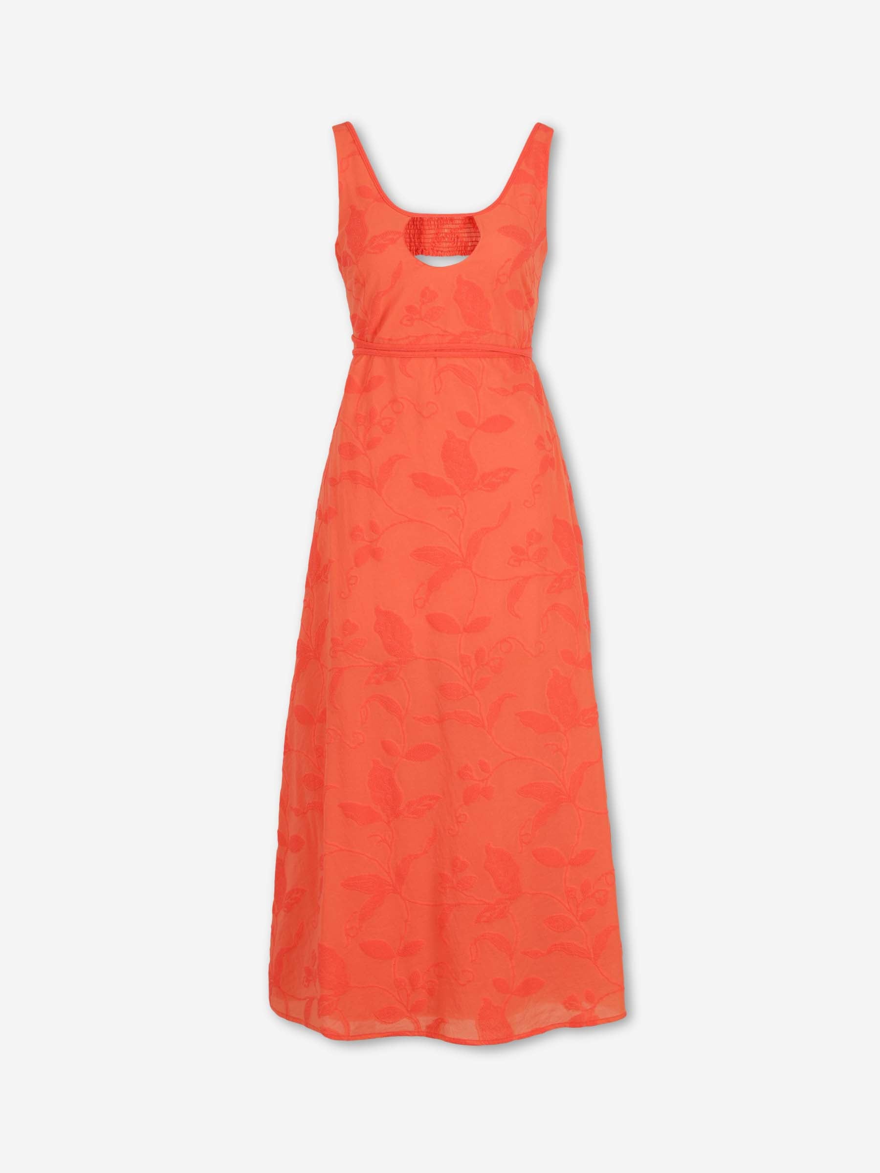 Outlet online Simkhai Mujer Vestido Midi Bordados color Naranja sku 721-000790 01 - Foto 1
