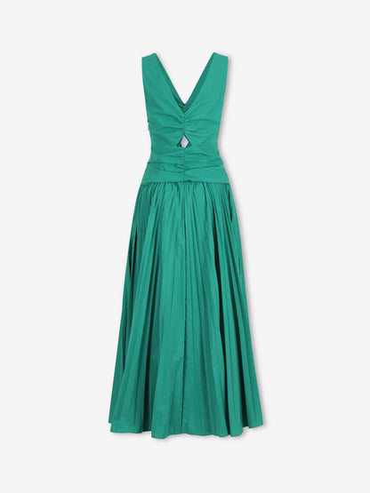 Outlet online Simkhai Mujer Vestido Maxi Vivianne color Verde sku 721-000791 01 - Foto 2