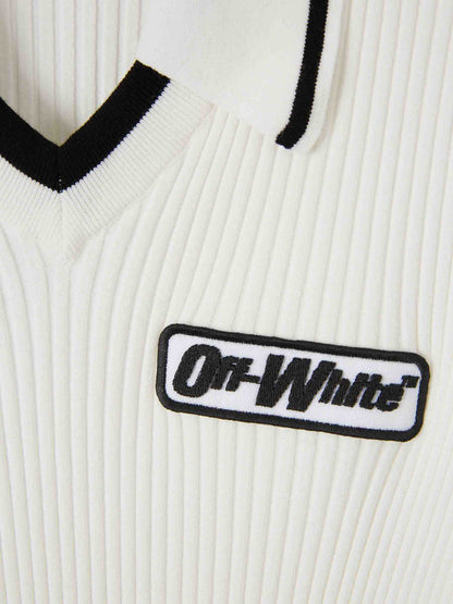 Off-White Mujer Barcelona Vestido Mini Punto color Blanco sku 721-000796 01 - Foto 4
