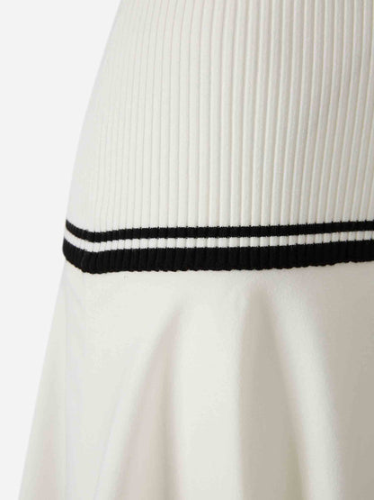 Off-White Mujer Barcelona Vestido Mini Punto color Blanco sku 721-000796 01 - Foto 5