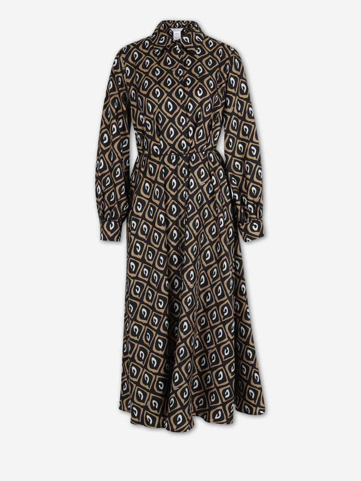 Outlet online Max Mara Mujer Vestido Midi Estampado color Multicolor sku 721-000805 01 - Foto 1
