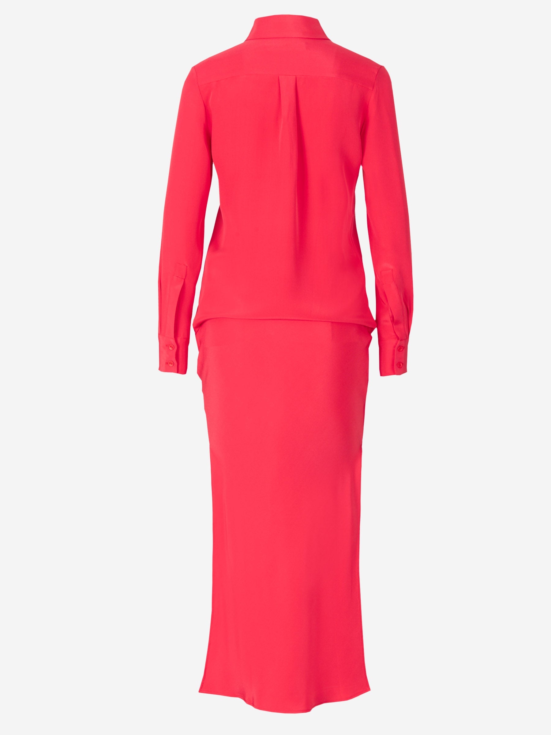 Outlet online Christopher Esber Mujer Vestido Camisero Bies color Rojo sku 731-005607 01 - Foto 2