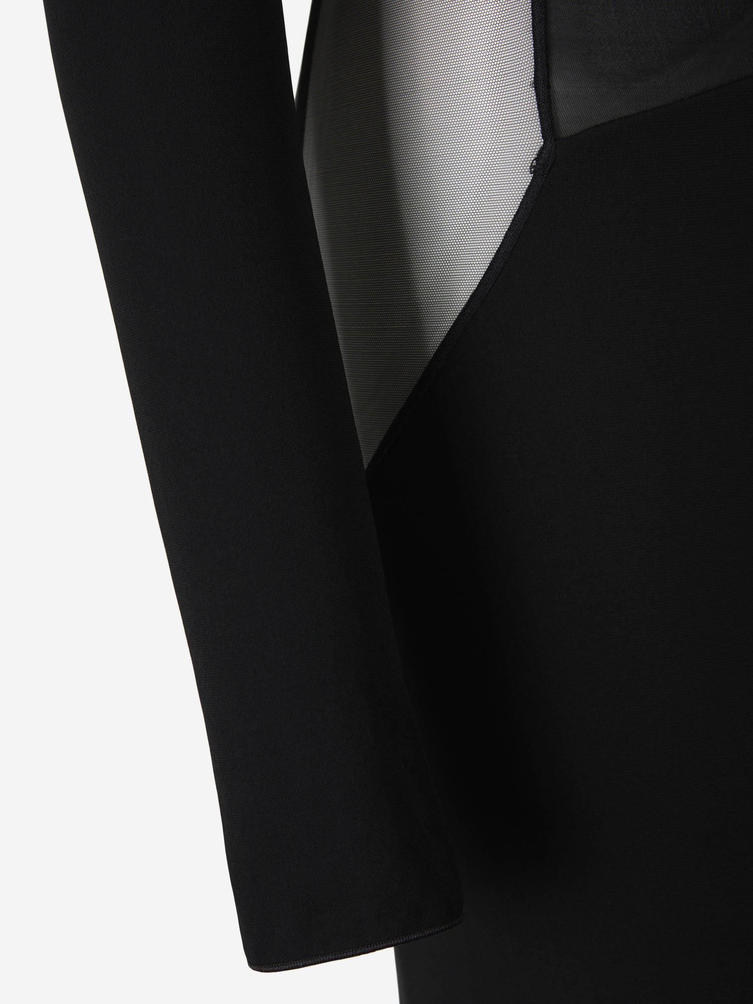 Outlet online Nensi Dojaka Mujer Vestido Drapeado Paneles color Negro sku 731-005609 01 - Foto 5
